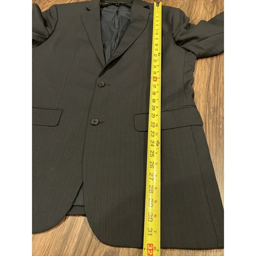 Banana Republic Wool Mens Blazer Size 42L Color Navy